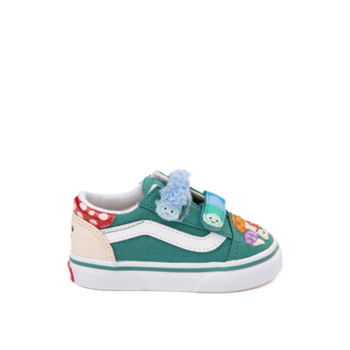 Vans Old Skool V Mushroom Skate Shoe - Baby / Toddler - Green | Journeys