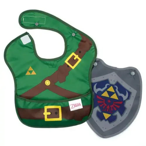 Nintendo The Legend of Zelda Link SuperBib for 6 to 24 mos | Bumkins