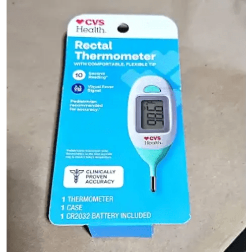 cvs digital rectal thermometer