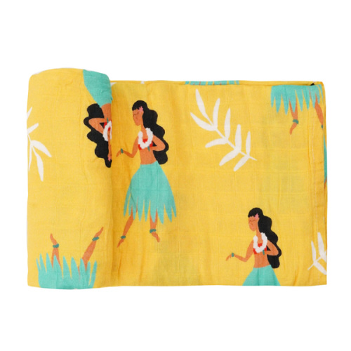 47in Hula Me Muslin Blanket