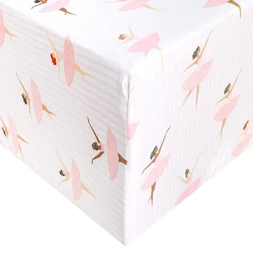 Premium Knit Fitted Crib Sheet - Katerina