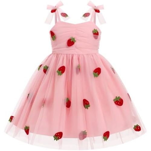 IMEKIS Toddler Baby Girl Birthday Princess Dress Shiny Confetti Boho Rainbow Cake Smash Photo Shoot Outfit for 1-6T