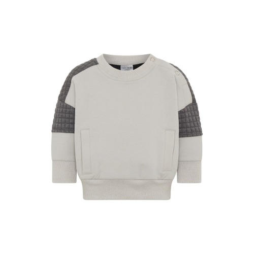 Segment Mixed Media Sweatshirt, 6-9M- Only a few left