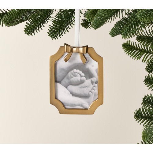 Ava Ribbon Frame Ornament