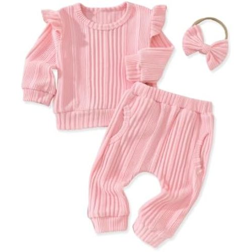 Aalizzwell Infant Baby Girl Fall Winter Outfit