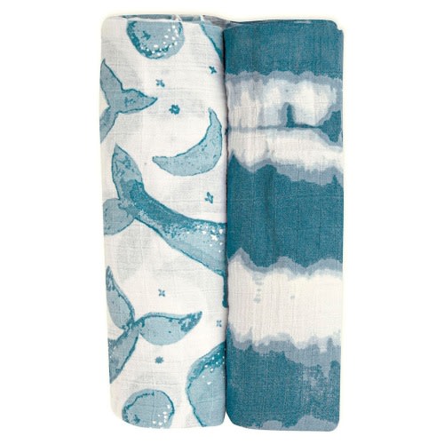 2-Pack Assorted Swaddle Blankets