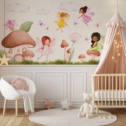 Fairies in Magical Forest