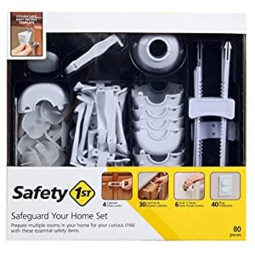 Amazon.com: Safety 1st Home Safeguarding and Childproofing Set (80 Pcs), White : Baby