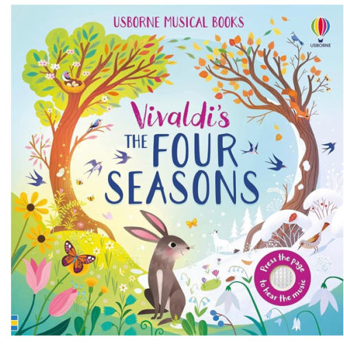 The Four Seasons: An Enchanting and Interactive Classical Musical Book for Kids Featuring Music by Vivaldi