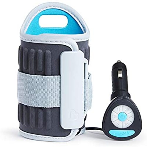 Munchkin Travel Car Baby Bottle Warmer, Grey