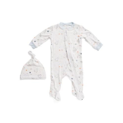 Newborn Boys 2pc Footed Coveralls Set | Kids & Baby | T.J.Maxx