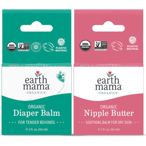 Organic Diaper Balm + Organic Nipple Butter BFF Bundle