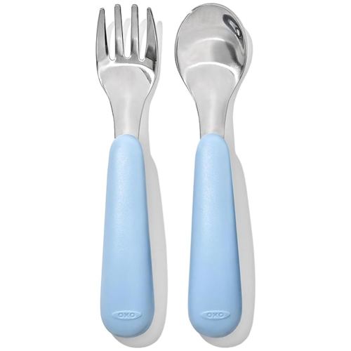 OXO Tot Fork and Spoon Set - Dusk
