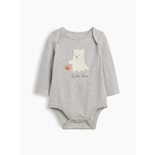 Baby First Favorites Organic Cotton Halloween Bear Bodysuit