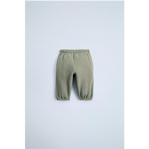 SOFT TOUCH JOGGER PANTS - Mid-green | ZARA United States