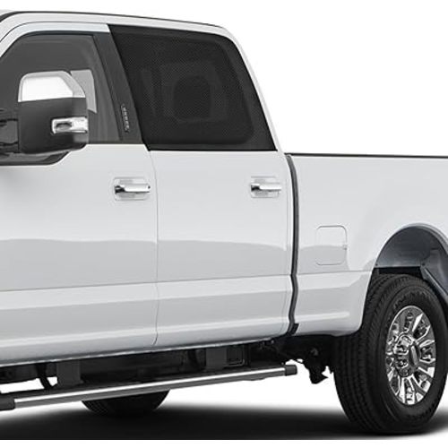 PEMOTech Car Window Shade, 2 Pack Side Car Window Sun Shades for Camping,UV Protection Breathable Mesh Baby Window Covers, Window Screen Universal Fit Most(98%) of Cars－Block 99% UV Rays－2 Pack