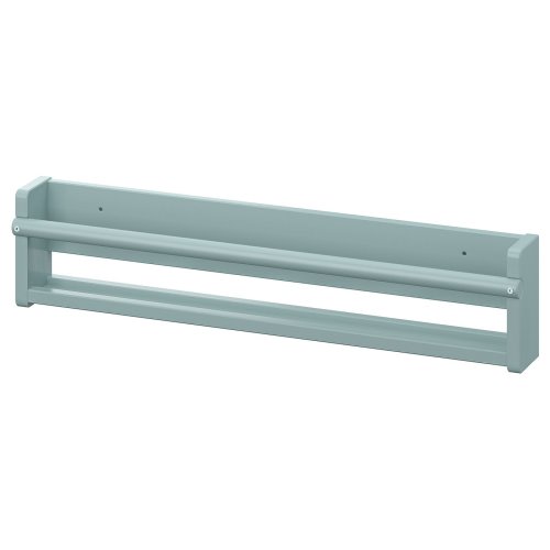 FLISAT Wall storage - gray-turquoise 70x9x16 cm (27 ½x3 ½x6 ¼ ")