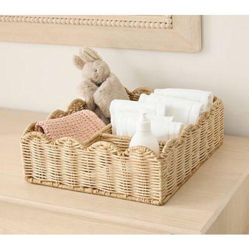 Palmer Scalloped Changing Table Organizer