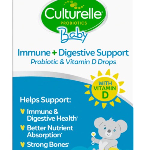Culturelle® Baby Immune + Digestive Support Probiotic & Vitamin D Drop