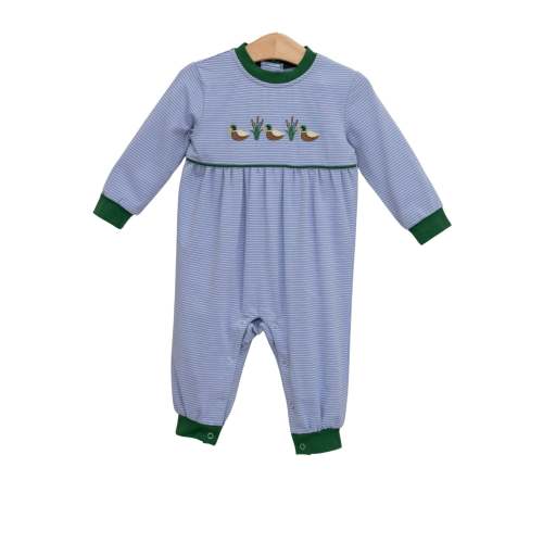 Mallard Trio Applique Romper – Posh Tots Children's Boutique
