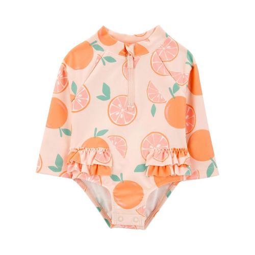 Baby Girl Carter's 1-Piece Orange Slice Rashguard