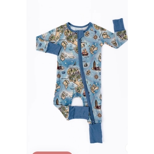 Neverland Map Bamboo Sleeper