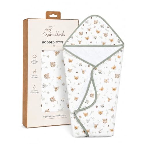 Copper Pearl, Wilder Premium Knit Hooded Towel