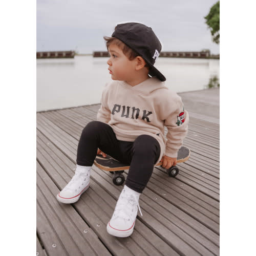 PUNK Hoodie Brown