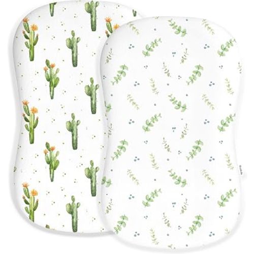 Baby Lounger Cover 2 Pack, Infant Lounger Cover, Desert Green