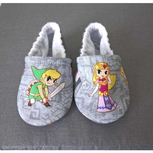 Inspired Princess Zelda baby shoes, Legend of Zelda theme baby shoes