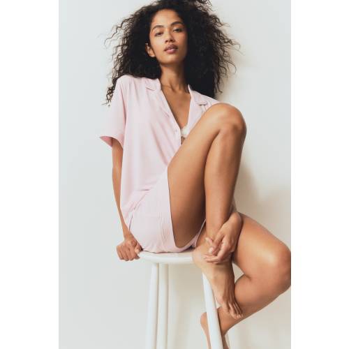 VISCOSE-BLEND PAJAMAS
