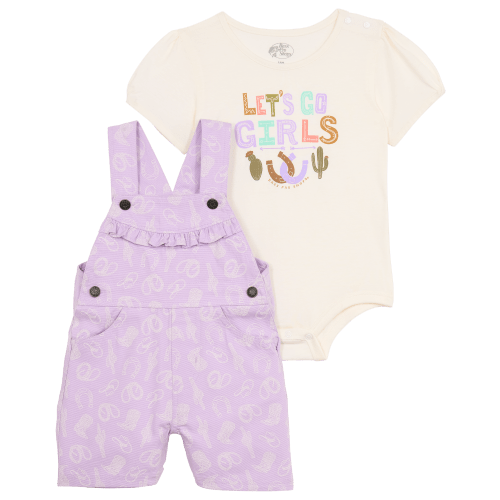 Bass Pro Shops Overalls and Short-Sleeve Bodysuit Set for Babies | Bass Pro Shops