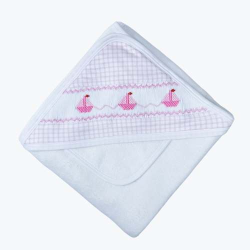 Ahoy Baby Classics Towel Set - Pink
