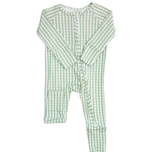 Sleep Romper - Gingham