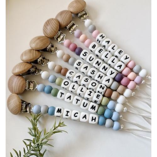 Personalized Pacifier Clip - Etsy