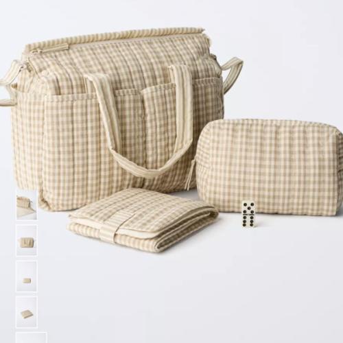PLAID MATERNITY SET - Off White | ZARA United States