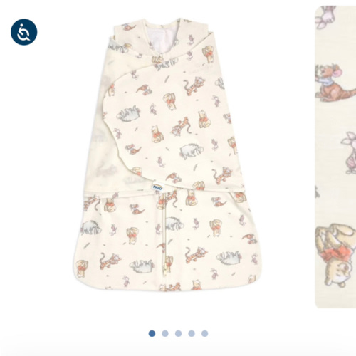 Winnie the Pooh Cotton Swaddle | Newborn | HALO