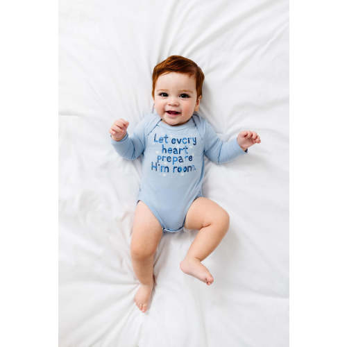 Baby Prepare Him Room Bodysuit Cotton | Long Sleeve – Holy Pals