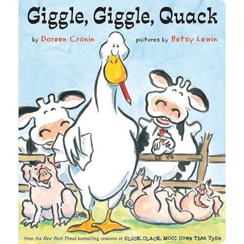 Giggle, Giggle, Quack (A Click Clack Book) Board book – Picture Book, February 8, 2011