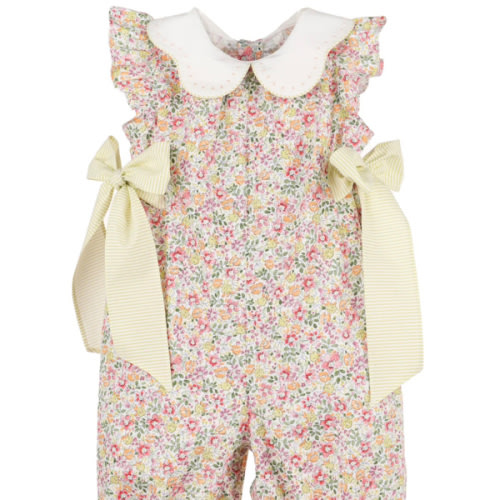 Bloomie Bunch Playsuit | Posh Tots Children's Boutique