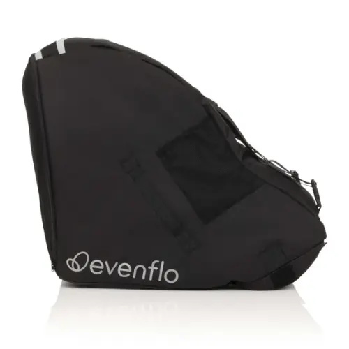 Evenflo Shyft DualRide Infant Car Seat and Stroller Combo Padded Travel Bag with Luggage Tag, Black