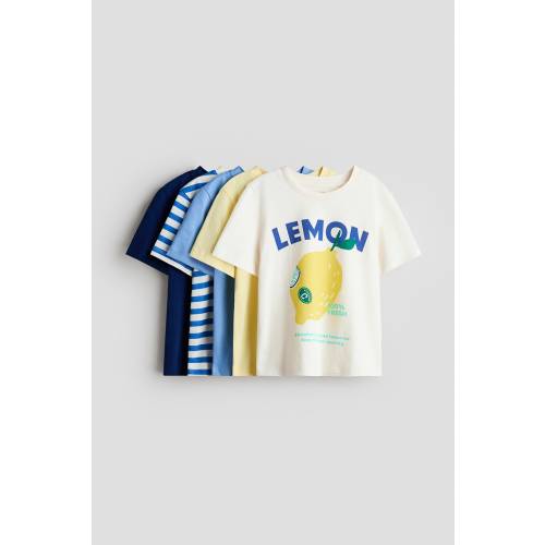 5-PACK JERSEY T-SHIRTS
