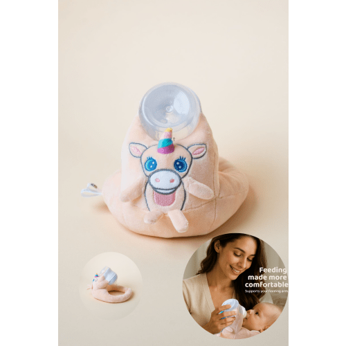 Baby Bottle Pillow Holder for Parents - Unicorn