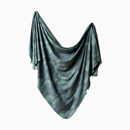 Printed Swaddle Blanket - Hunter