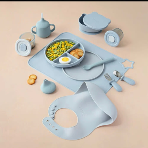 First Bites Gift Set (Ether/Sky Blue)