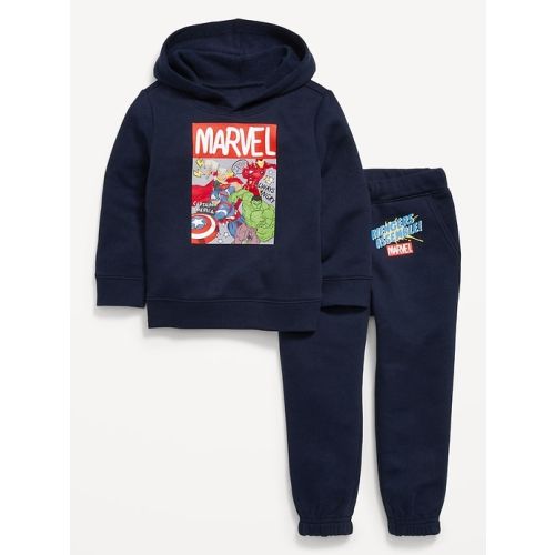 Marvel™ Unisex Graphic Hoodie and Jogger Sweatpants Set for Toddler