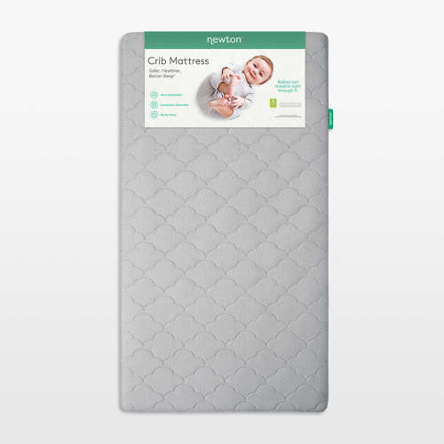 Newton Baby Breathable Quilted Grey Original Crib Mattress