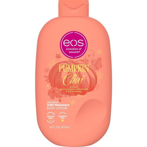 eos Pumpkin Chai Shea Better Body Lotion - 24H Moisture, 16 fl oz