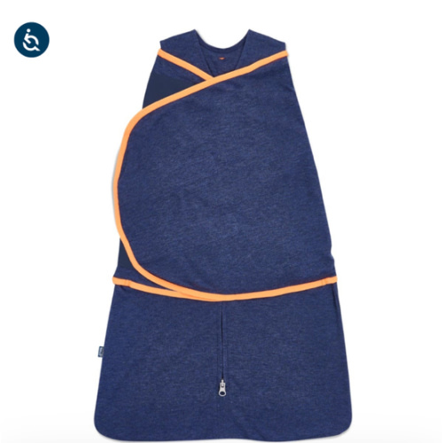 Navy Temperature Regulating Baby Swaddle - Newborn | HALO