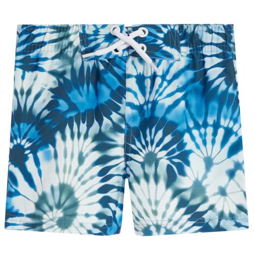 Tie Dye Swirl Swim Trunk